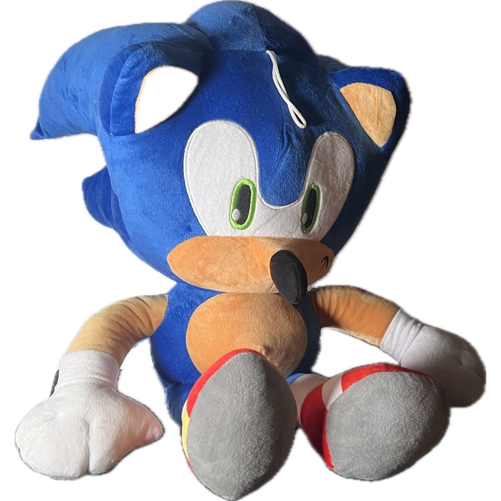 Sonic the Hedgehog Plush Stuffed Animal Toy SEGA‎ Blue Speedster Collectible